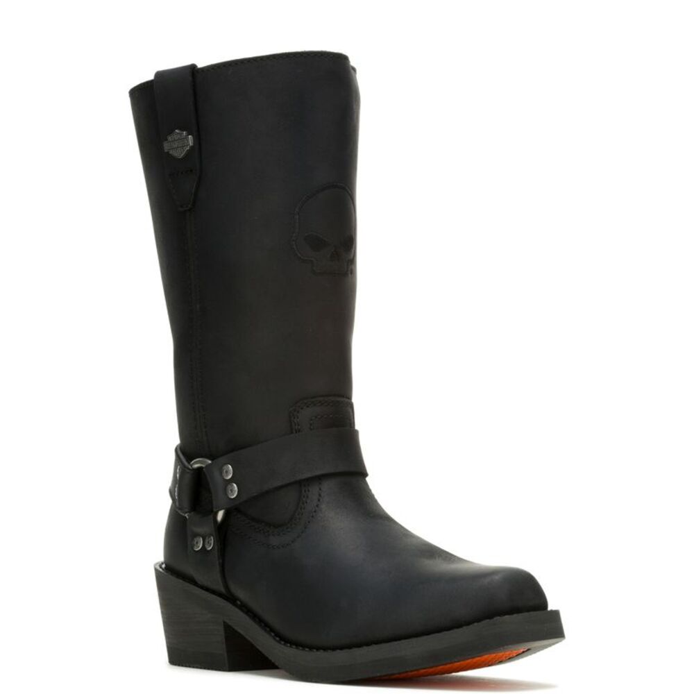 Harley-Davidson Womens Korsen Tall Ride 10" Waterproof Black Boots (NWT) - Picture 3 of 7